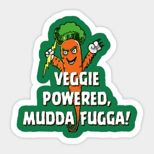 Veggie Powered Sticker